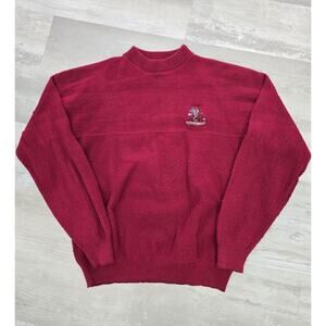 Vintage 90s Nutmeg Mills Arkansas Razorbacks Sweater - Men's Large- EUC